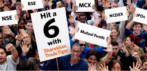 Hit a 6 with Sharekhan Trade Tigers