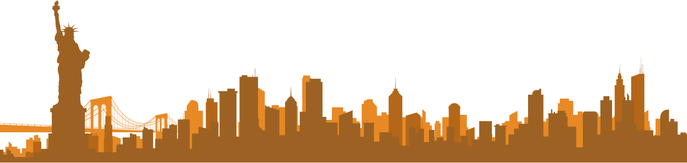 US Skyline Silhouette