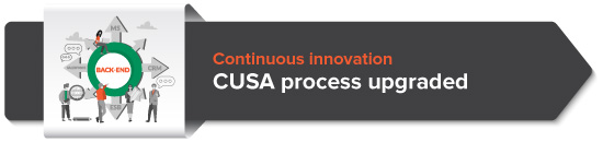 Continuous innovation: CUSA facility rolled out under Optimops project