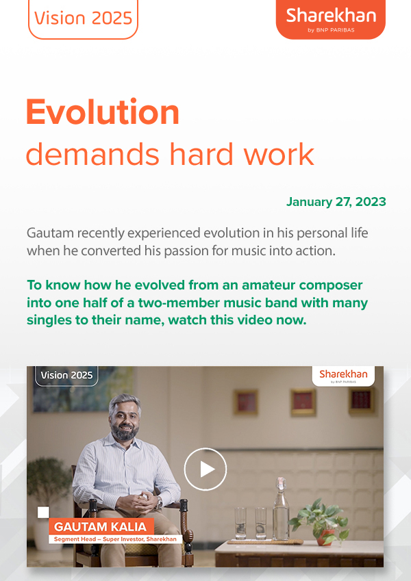Gautam Kalia personal: Evolution demands hard work