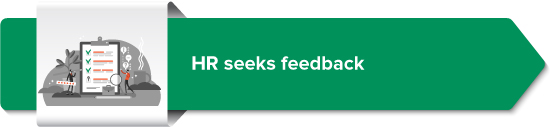 HR seeks feedback