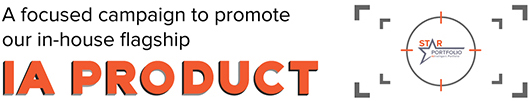 A focused campaign to promote our in-house flagship IA product