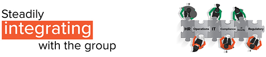 Steadily integrating with the group