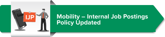 Mobility – Internal Job Postings Policy Updated