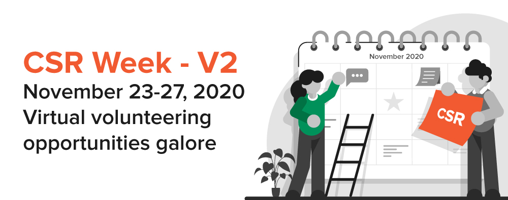 Announcing CSR Week – V2 November 23-27, 2020
