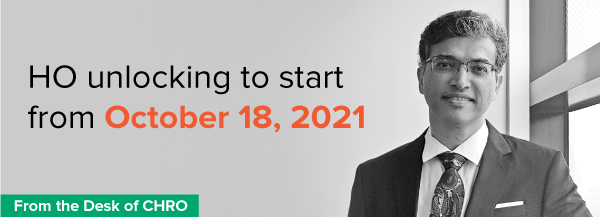 HO unlocking to start from October 18, 2021