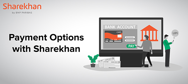 Payment Option with Sharekhan