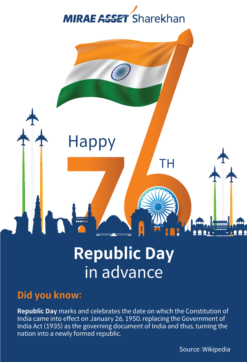 Happy 76th Republic Day in advance